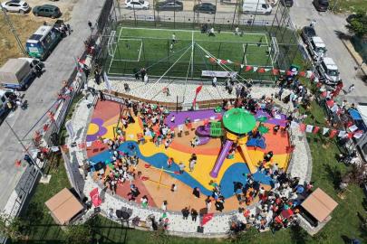 Özel çocuğun hayali, Arnavutköy’de yüzlerce çocuğun mutluluğu oldu