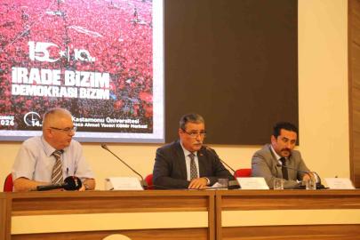 Prof. Dr. Şerif Demir: "Tankların önünde yürüyen insanlar bu milletin cesaretini ortaya koymuştu"