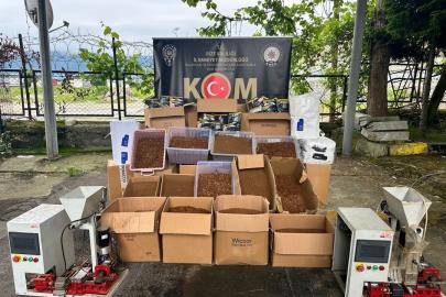 Rize’de kaçakçılık operasyonu: 45 gözaltı