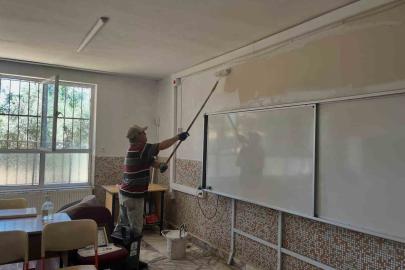 Salavatlı İlkokulu yeni eğitim yılına hazırlanıyor