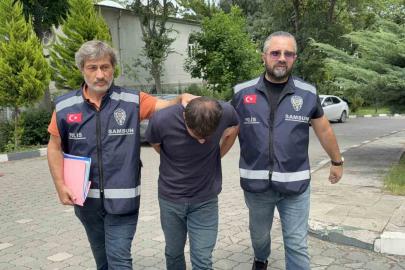 Samsun’da 1 buçuk milyonluk vurgun yapan sahte polis adliyeye sevk edildi