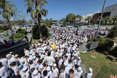 Samsun’da 2 bin Kur’an kursu öğrencisi camiye akın etti
