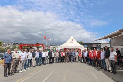 Samsun’da "Birbirimize Candan Bağlıyız" kan bağışı kampanyası