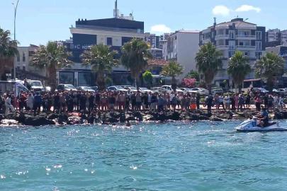 Samsun’da denizde boğulma tehlikesi geçiren kişi hastaneye kaldırıldı: Durumu ağır