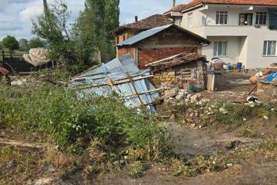 Samsun’da şiddetli sağanak ve dolu zarara yol açtı