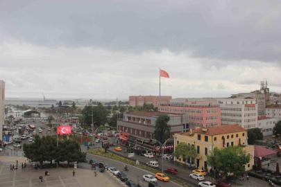Samsun’u serinleten yağmur