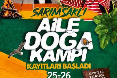 Sarımsaklı Aile Doğa Kampı başladı