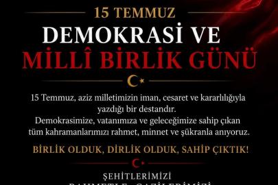 SATKOF ve USTKON Genel Başkanı Bay’dan 15 Temmuz mesajı