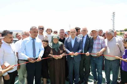 Şehit Jandarma Onbaşı Mehmet Işıklı Parkı yenilenen yüzüyle hizmete açıldı
