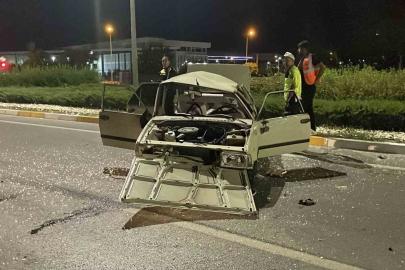 Sivas’ta Fiat Tofaş otomobil takla attı: 1’i ağır 3 yaralı