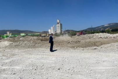 Söke’de 40 derslikli meslek lisesinin yapımı sürüyor