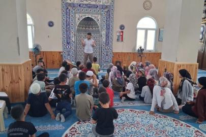 Söke’de Yaz Kur’an Kurslarında değerler eğitimi seminerleri devam ediyor