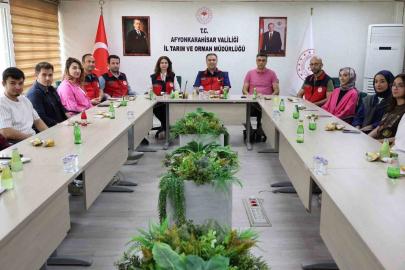 Stajyer öğrencilere kurum tanıtımı yapıldı