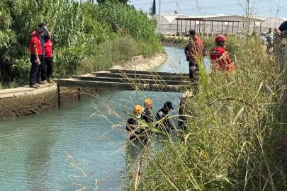 Sulama kanalında aranan sera işçisinden acı haber geldi, yakınları sinir krizi geçirdi