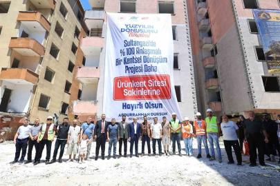 Sultangazi’de kentsel dönüşüme devam