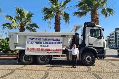 Sultanhisar Belediyesi yeni hizmet aracını filosuna kattı