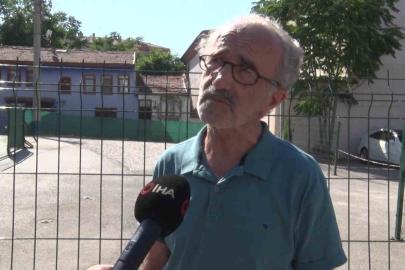 Tarihi mezarın üzeri çakıl taşlarıyla kapatılıp otopark görünümü verildi