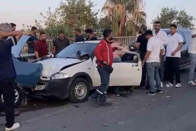 Tarsus’ta zincirleme kaza: 3 yaralı