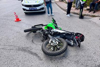 Tavşanlı’da otomobil ile motosiklet çarpıştı: 1 yaralı