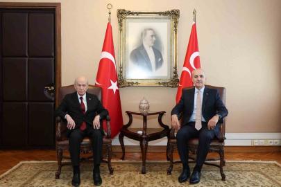 TBMM Başkanı Kurtulmuş’tan Bahçeli’ye ziyaret