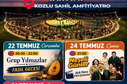 Temmuz etkinlikleri yaz akşamlarına renk katıyor