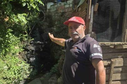 Tire’nin turizm cenneti Kaplan Mahallesi’nde açık kanalizasyon tepkisi