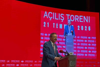 TOBB Başkanı Hisarcıklıoğlu:  "Eskişehir’imiz Paris’le, Londra’yla, Berlin’le yarışır halde"