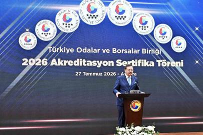 TOBB’da 73 oda ve borsaya sertifika verildi