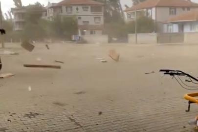 Tokat’ta fırtına ve sağanak hayatı olumsuz etkiledi