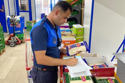 Tosya’da marketler denetlendi