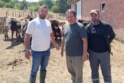 Tunçbilek’te daha sağlıklı hayvancılık için ilaçlama yapıldı