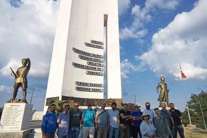 Turist rehberleri Bilecik’in tarihi yerlerini gezdi