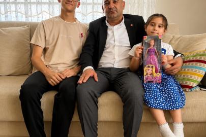 TYT tam puan alan Abdullah Uslu’ya ziyaret