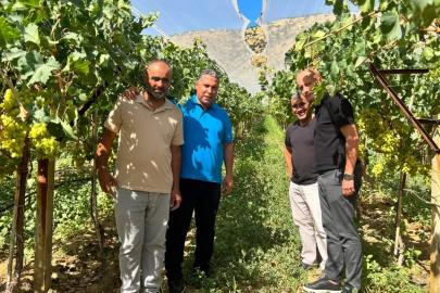 Üreticinin hasat heyecanına ortak oldular