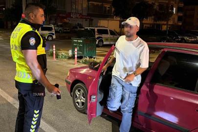 Uygulamada alkollü yakalanan sürücünün ehliyetine el konuldu