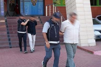 Uyuşturucu suçlarından aranan 2 hükümlü yakalandı