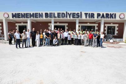 Uzun yol şoförlerine Menemen’de otel konforunda tesis