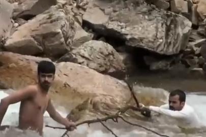 Uzungöl’de Haldizen Deresi’nde can pazarı