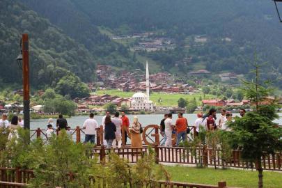 Uzungöl’de turizm sezonu hareketlendi, otellerde doluluk arttı