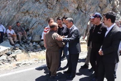 Vali Ekici, Habur Çayı’ndaki arama çalışmalarını yerinde inceledi