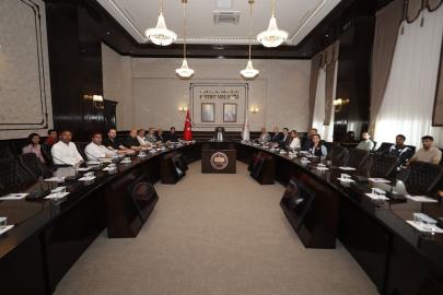 Vali Masatlı başkanlığında Antakya tarihi kent merkezi toplantısı gerçekleştirildi