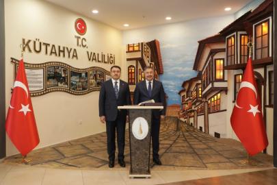Vali Yılmaz’dan Kütahya’ya iş birliği ziyareti