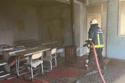 Van’da Kur’an kursunda yangın