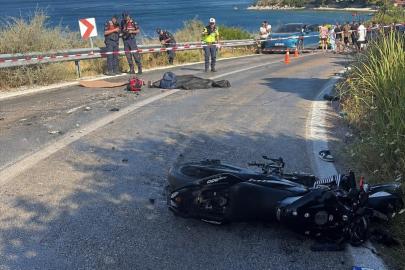 Vidanjöre çarpan 19 yaşındaki motosikletli hayatını kaybetti