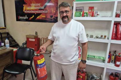 Yangın söndürme cihazlarına düzenli bakım ve eğitim önemli