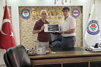 Yasav, Türkiye birincisi İsmail Aybey’i ağırladı