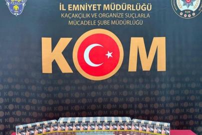 Yozgat’ta 130 paket kaçak sigara elegeçirildi