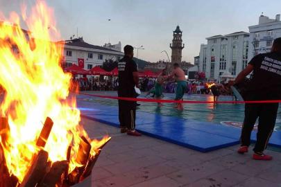 Yozgat’ta 15 Temmuz, ata sporu Karakucak Güreşleri ile anıldı