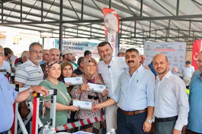 10 bin 66 üreticinin yüzünü güldüren projede sahada dağıtım takvimi işliyor
