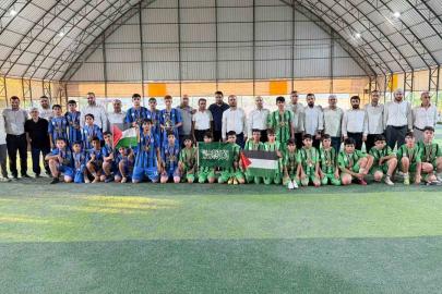 450 Öğrencinin ter döktüğü Kahta’daki turnuvada Kupa Çağrı Camii’nin